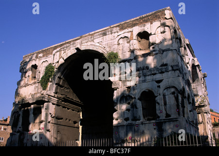 Italie, Rome, arc de Janus Banque D'Images