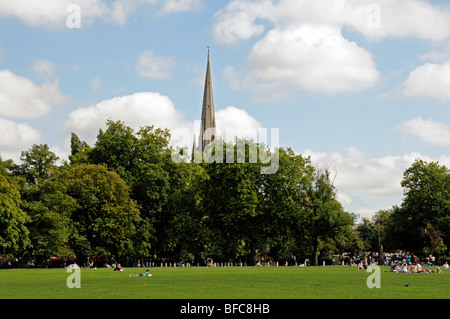 Summers day Clissold Park Stoke Newington Hackney London England UK Banque D'Images