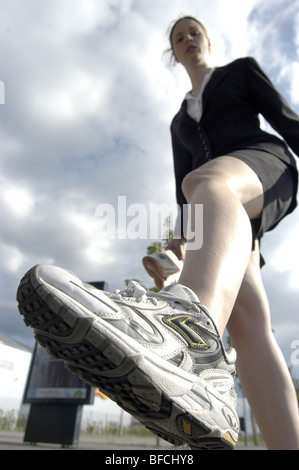 lors de l’étape Banque D'Images