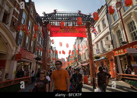 China town Londres Banque D'Images