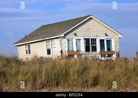 Beach house, Montauk, Long Island, NY Banque D'Images