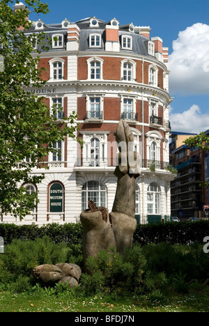 South Western House, anciennement le sud-ouest de l'hôtel, est où beaucoup de la White Star Line navire de première classe du Titanic Banque D'Images