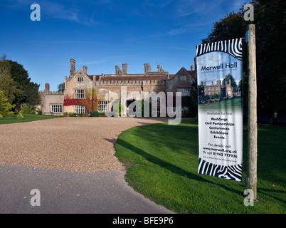 Hall, Marwell Faune Marwell, Hampshire, Angleterre Banque D'Images