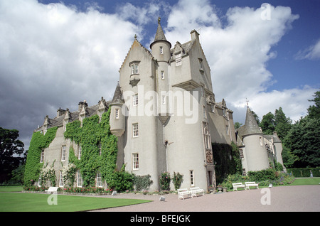 Ballindalloch Château (aussi connu comme la perle du Nord) château près de Grantown-on-Spey, dans la région de Moray en Écosse Banque D'Images