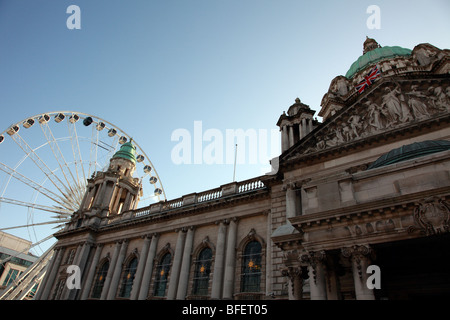 Belfast City Hall, l'Irlande du Nord Banque D'Images