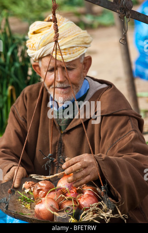 En dehors du marché berbère Taroudant Maroc Banque D'Images