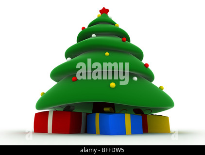 Sapin de Noël Banque D'Images