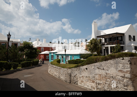 Ville de St George, Bermudes Banque D'Images