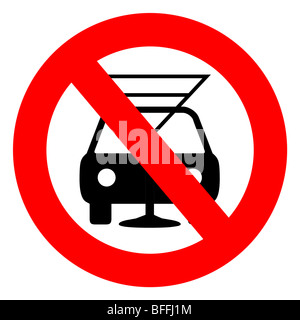 Don't drink and drive sign Banque D'Images