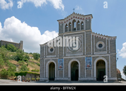 Chiesa di Santa Margherita, Cortona, Toscane Banque D'Images