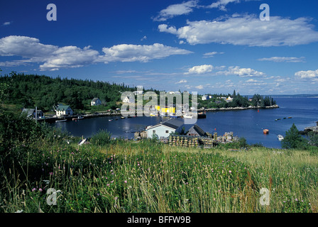 Village de pêcheurs de Northwest Cove, Nova Scotia, Canada Banque D'Images