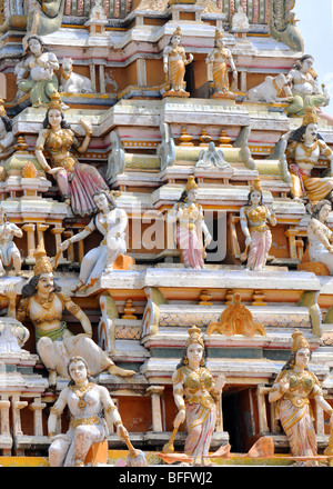 Koneswaram Kovil Temple Hindou, Trincomalee, Sri Lanka, Koneswaram Kovil Temple Hindou Banque D'Images