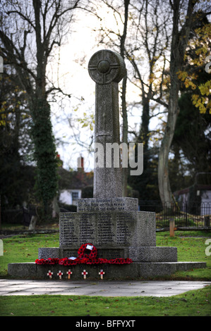 Monument commémoratif de guerre dans le village de chailey Banque D'Images