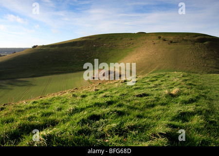 Le CLAJ Hill, Wiltshire, England, UK Banque D'Images