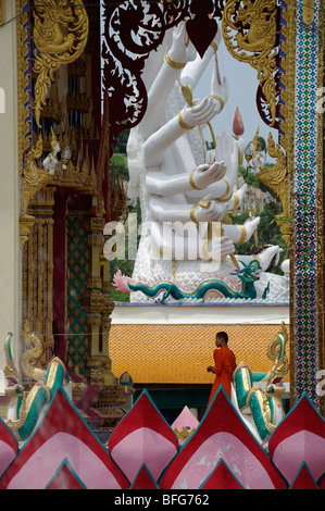 Temple Wat Plai Lem, Ko Samui, Thaïlande Banque D'Images