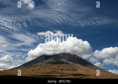 Ol Doinyo Lengai, la Grande Vallée du Rift, en Tanzanie Banque D'Images