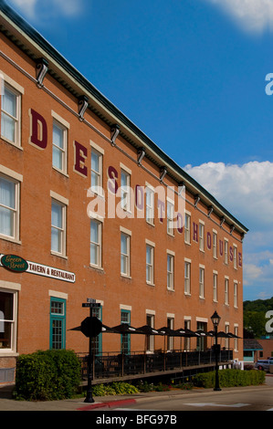 Historic DeSoto House Hotel Galena Illinois Banque D'Images