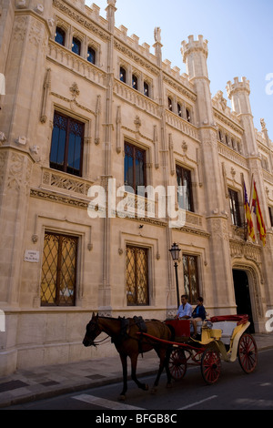 Hôtel de ville, Palma de Majorque, Îles Baléares, Espagne Banque D'Images