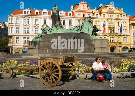 Festival du vin Vinobrani Staromestske namesti, à la place de la vieille ville de Prague République Tchèque Europe Banque D'Images