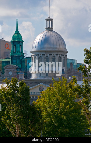 Marché Bonsecours du Vieux Montréal Banque D'Images