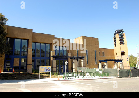 Centre des étudiants de l'UCI sur West Peltason - en construction. Banque D'Images