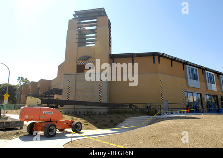 Centre des étudiants de l'UCI sur West Peltason - en construction. Banque D'Images