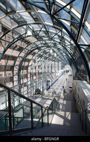 Une passerelle à la gare Union, Toronto, Ontario, Canada Banque D'Images