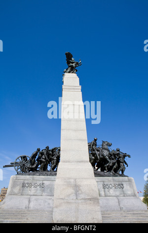 Monument commémoratif de guerre du Canada, Ottawa, Ontario, Canada Banque D'Images