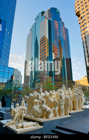 Banque Nationale de Paris Paribas Tower, Montréal, Québec, Canada Banque D'Images