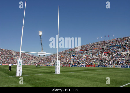 Le stade de rugby français à Marseille, Stade Vélodrome, hôte de la Coupe du Monde de Rugby 2007 Banque D'Images