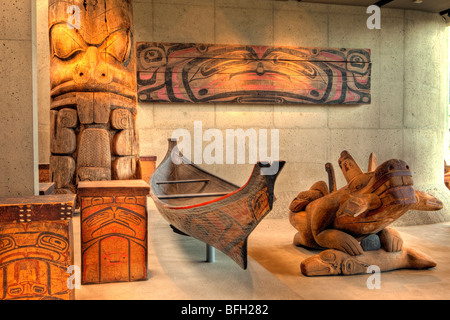 Musée d'Anthropologie, Vancouver, British Columbia, Canada Banque D'Images