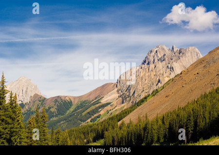 Perdu Lenox Mine, parc provincial Peter Lougheed, l'Alberta, Canada Banque D'Images