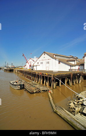 Gulf of Georgia Cannery, Site historique de Steveston Village, Richmond, British Columbia, Canada Banque D'Images