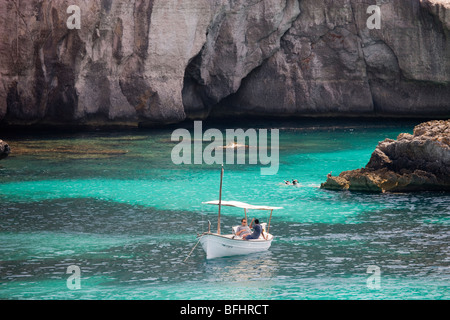 Cala Macarella, Minorque, Espagne Banque D'Images