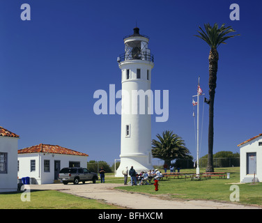 Californie - point phare Vincent à Rancho Palos Verdes. Banque D'Images