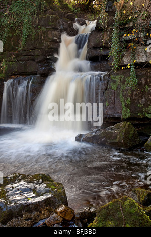 Maison de cicatrice Falls, Thwaite, Swaledale, Yorkshire, UK Banque D'Images