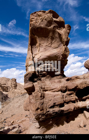 Points de vue et perspectives du désert en Jordanie Banque D'Images