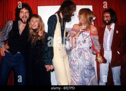 FLEETWOOD MAC - groupe rock américain avec de l : Rick Vito, Stevie Nicks, Mick Fleetwood, Christine McVie & John McVie, vers 1996 Banque D'Images