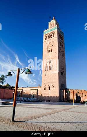 Mosquée Kutubiyya, Marrakech, Maroc Banque D'Images
