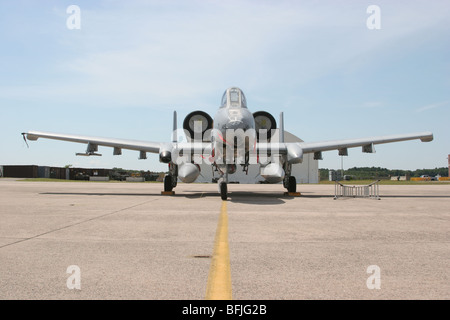 Un A-10 du Connecticut Air National Guard. Banque D'Images