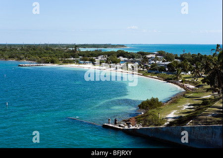 Plage des Calusa, l'une des plages de Bahia Honda State Park, Big Pine Key, Florida Keys, USA Banque D'Images