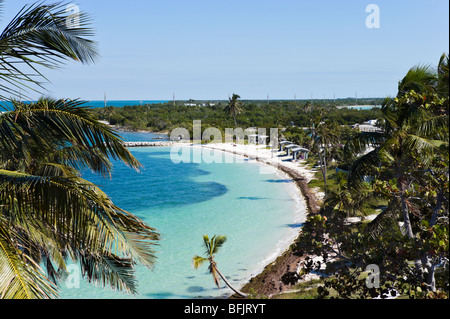 Plage des Calusa, l'une des plages de Bahia Honda State Park, Big Pine Key, Florida Keys, USA Banque D'Images