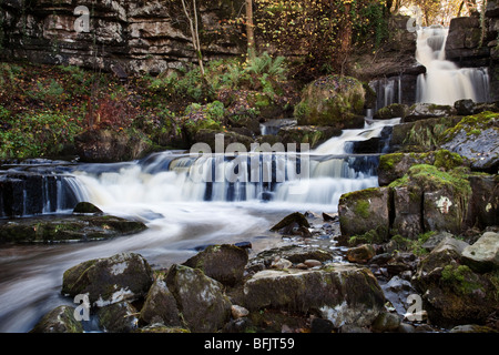 Maison de cicatrice Falls, Thwaite, Swaledale, Yorkshire, UK Banque D'Images