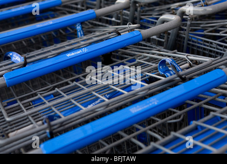 Un emplacement de vente au détail Wal-Mart dans la banlieue de Beijing. Banque D'Images