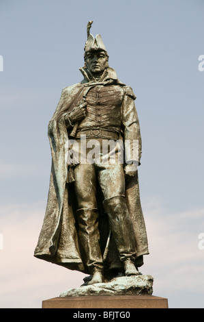 La sculpture à Baltimore le colonel George Armistead Monument - Edward Berge - 1914 - Fort McHenry Banque D'Images