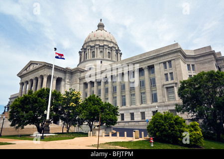 Capitale de l'Etat du Missouri à Jefferson City. Banque D'Images