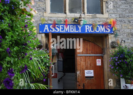 Les chambres de l'Assemblée UK Somerset Glastonbury Banque D'Images