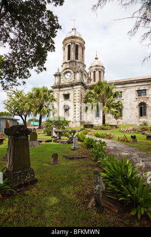 Cathédrale de St John the Divine, St Johns, Antigua-et-Barbuda, Antilles Banque D'Images