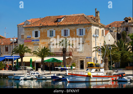 Port de Supetar, Venise, Italie Banque D'Images