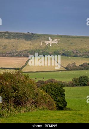 Osmington Cheval Blanc, Dorset, Angleterre Banque D'Images